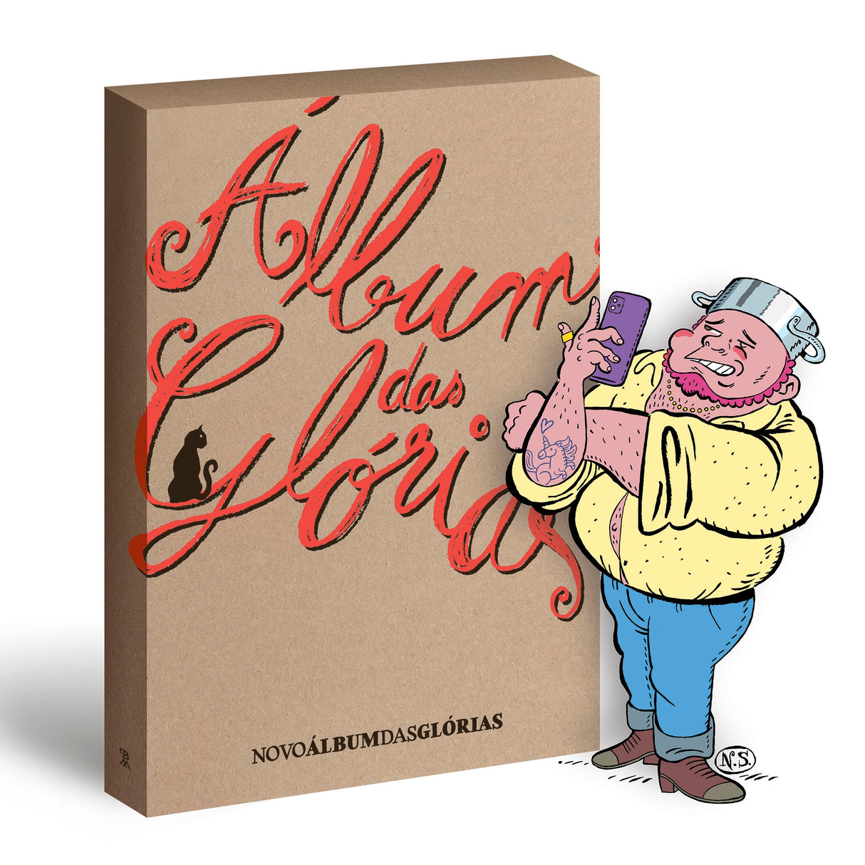 Colecção Completa Novo Álbum das Glórias (10 vols. + caixa arquivadora Letra Vermelha)