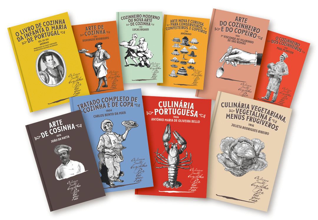 Colecção Completa Os Livros de Culto da Cozinha Portuguesa (10 vols.)