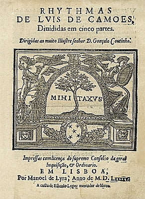 Colecção Tesouros das Bibliotecas 01 - Rhythmas, de Camões