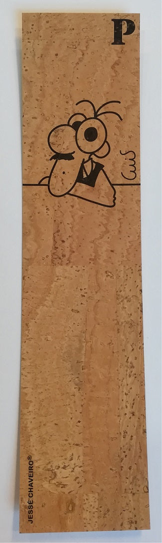 Artigos Bartoon - Jessé Chaveiro - Marcador de livros (Natural)