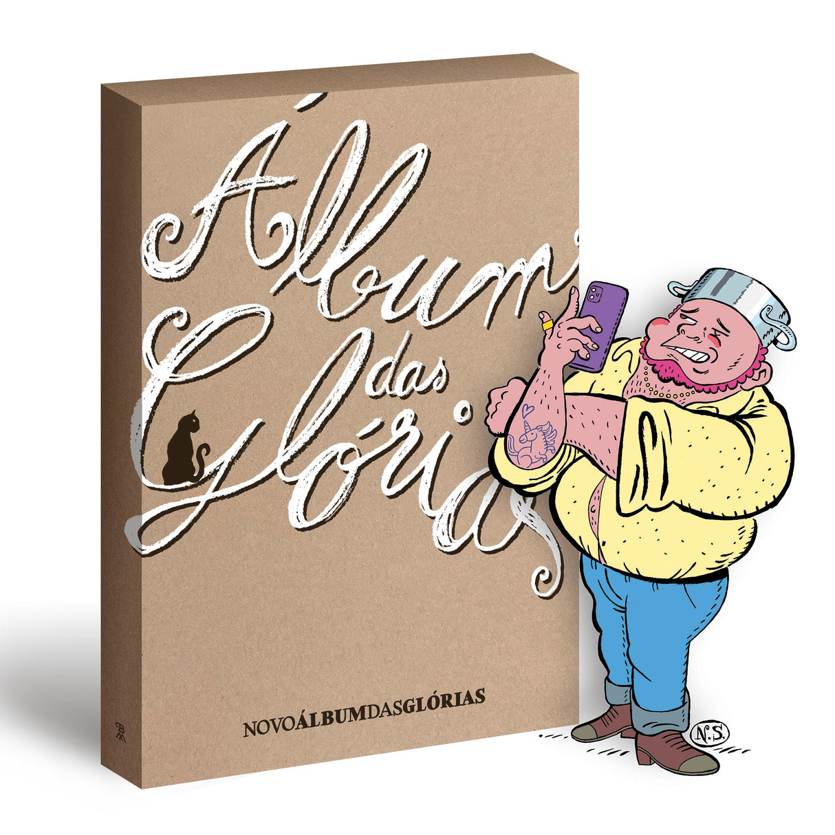 Colecção Completa Novo Álbum das Glórias (10 vols. + caixa arquivadora Letra Branca)