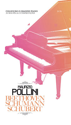 Livro + CD Duplo - O Grande Piano 03 - Maurizio Pollini: Beethoven, Schumann, Schubert