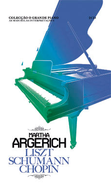 Livro + CD Duplo - O Grande Piano 07 - Martha Argerich: Liszt, Schumann & Chopin